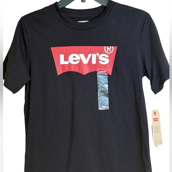 Levi’s Youth Classic Levi's Logo Crew Neck Short Sleeve Tee Size Large NWT - Picture 3 of 6